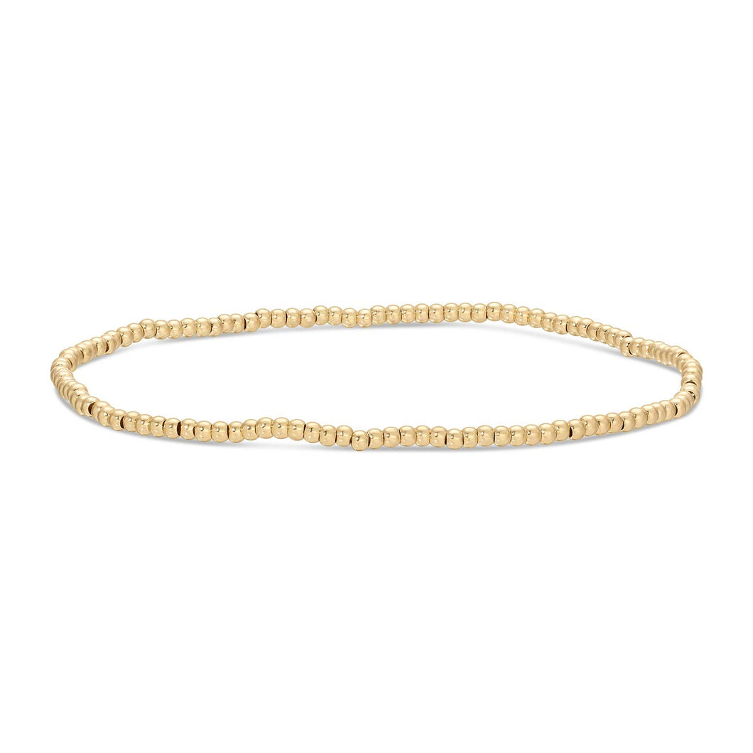 Itty Bitty Gold Beaded Bracelet