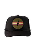 Load image into Gallery viewer, Electric Rainbow Trucker Hat
