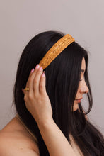 Load image into Gallery viewer, Vegan Leather Pattern Headband
