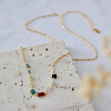 Load image into Gallery viewer, Tourmaline Chip Necklace
