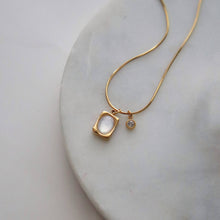 Load image into Gallery viewer, Ivory Grace Pendant Necklace
