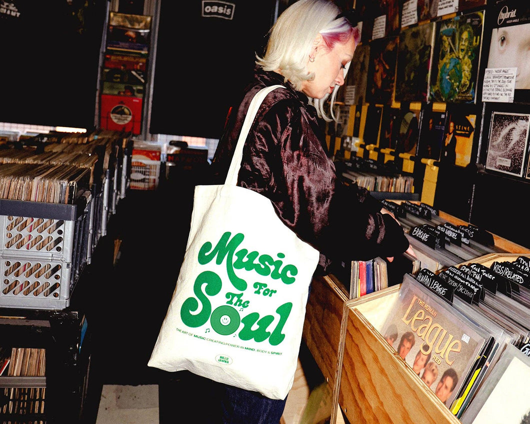 HollieGraphik - Music For The Soul Heavyweight Tote Bag