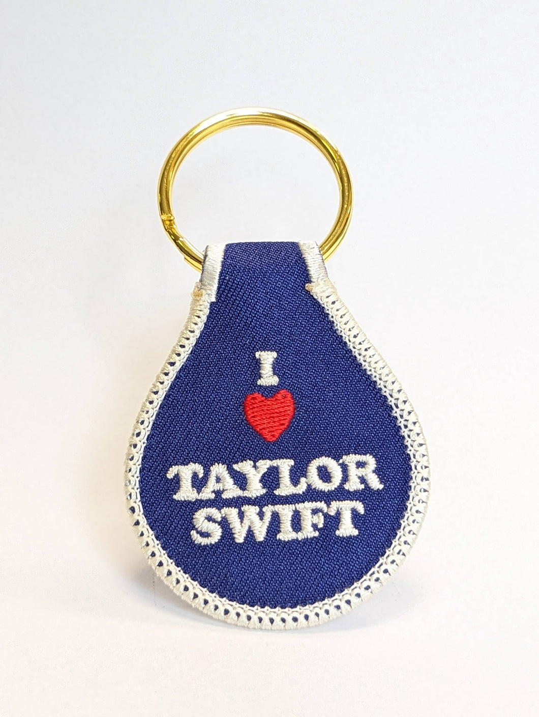 I Heart Taylor Swift Key Tag