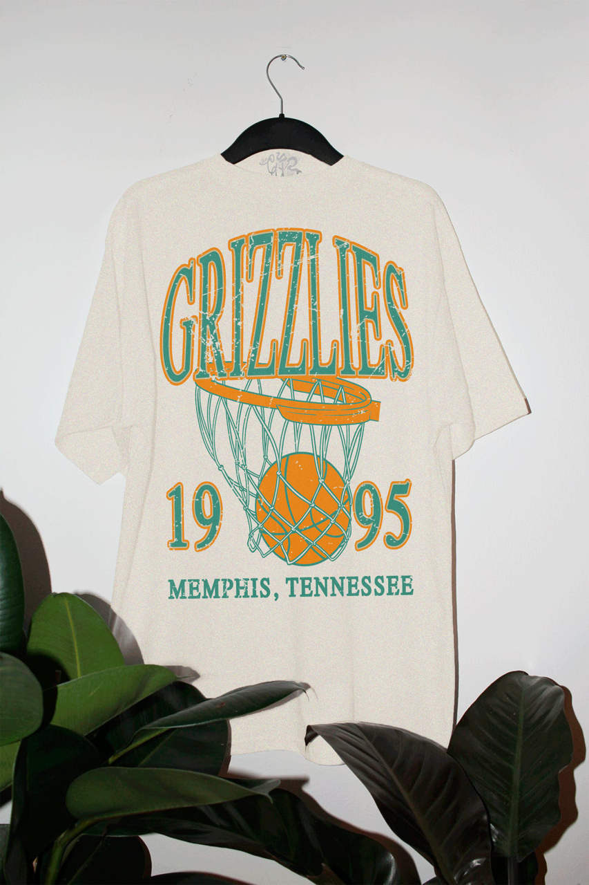 Vintage 90s Grizzlies Oversized TShirt