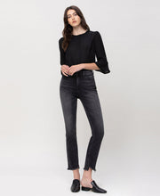 Load image into Gallery viewer, Delta Dawn High Rise Straight Crop Jeans
