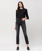 Load image into Gallery viewer, Delta Dawn High Rise Straight Crop Jeans
