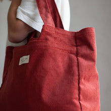 Load image into Gallery viewer, Corduroy Tote Bag
