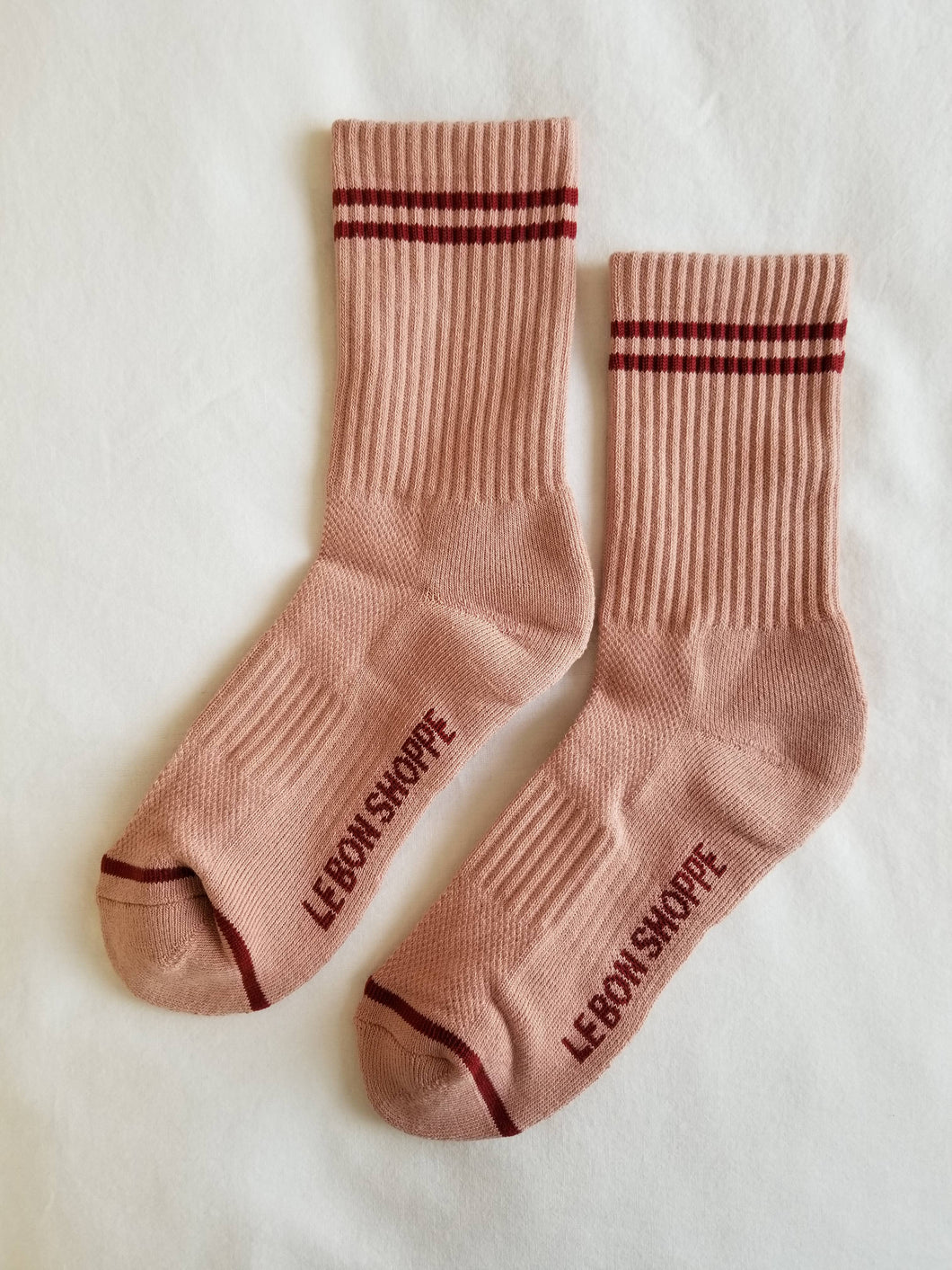 Mauve BF Socks