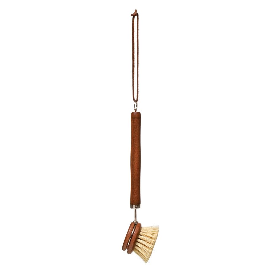 Beech Wood Brush: Brown